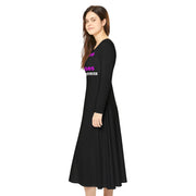Long Sleeve Dance Dress - His Plan His Purpose His Promises Women's Dance Dress