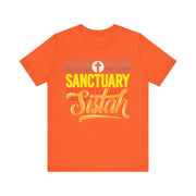 Sanctuary Sistah Unisex Tee, Shirt, T-shirt, Black History Month Gift, Afrocentric Clothing, African American Apparel