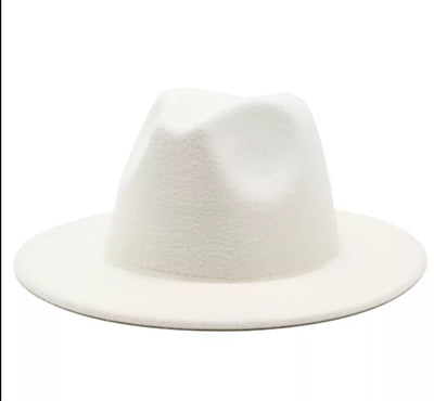 Cover Me Fedora Hats (White)