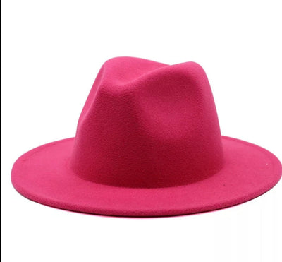 Cover Me Fedora Hats (Rose Red)