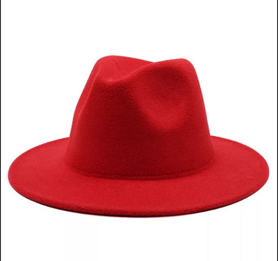 Cover Me Fedora Hats (Red)