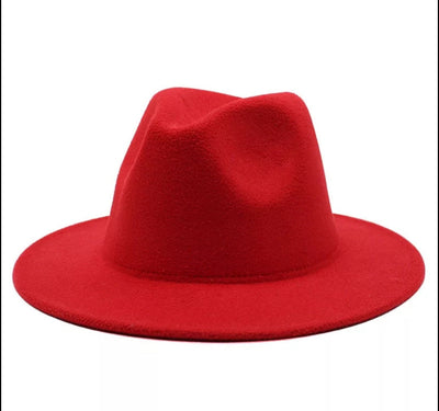 Cover Me Fedora Hats (Red)