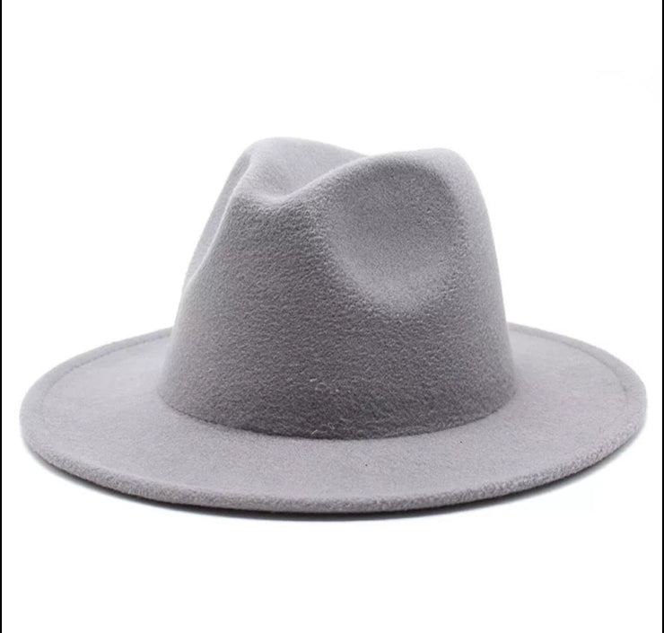 Cover Me Fedora Hats (Light Grey)