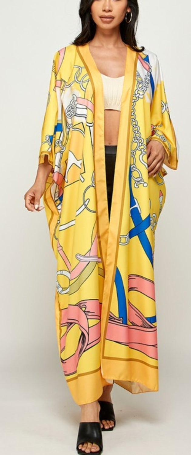 Anytime Kimono (Yellow)