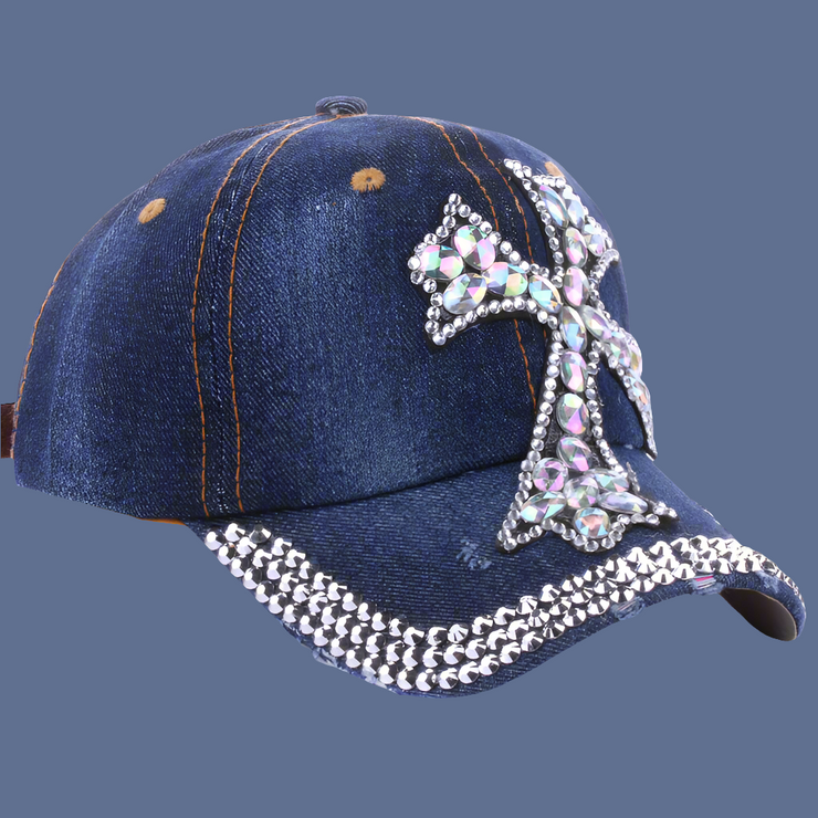 Cross Cap (Dark Denim)