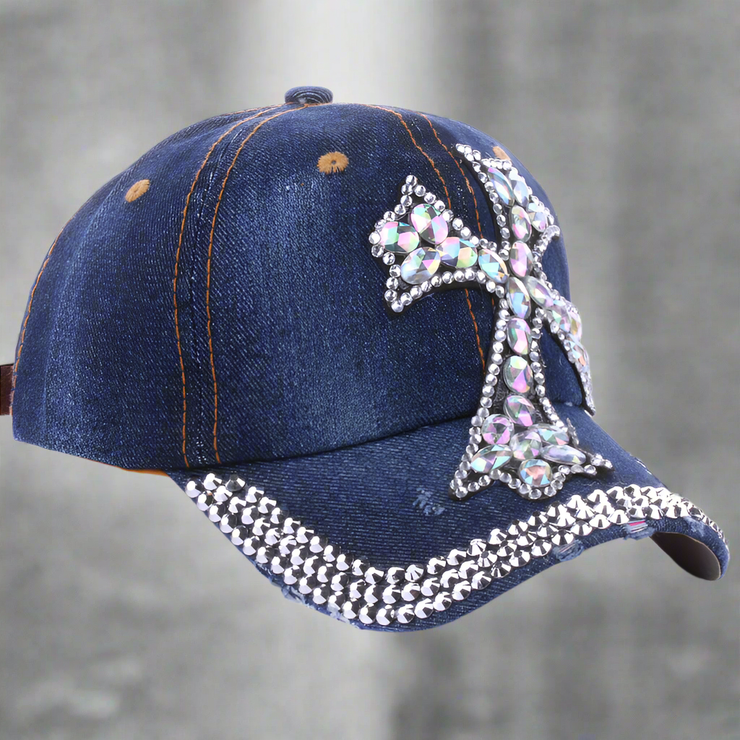 Cross Cap (Dark Denim)