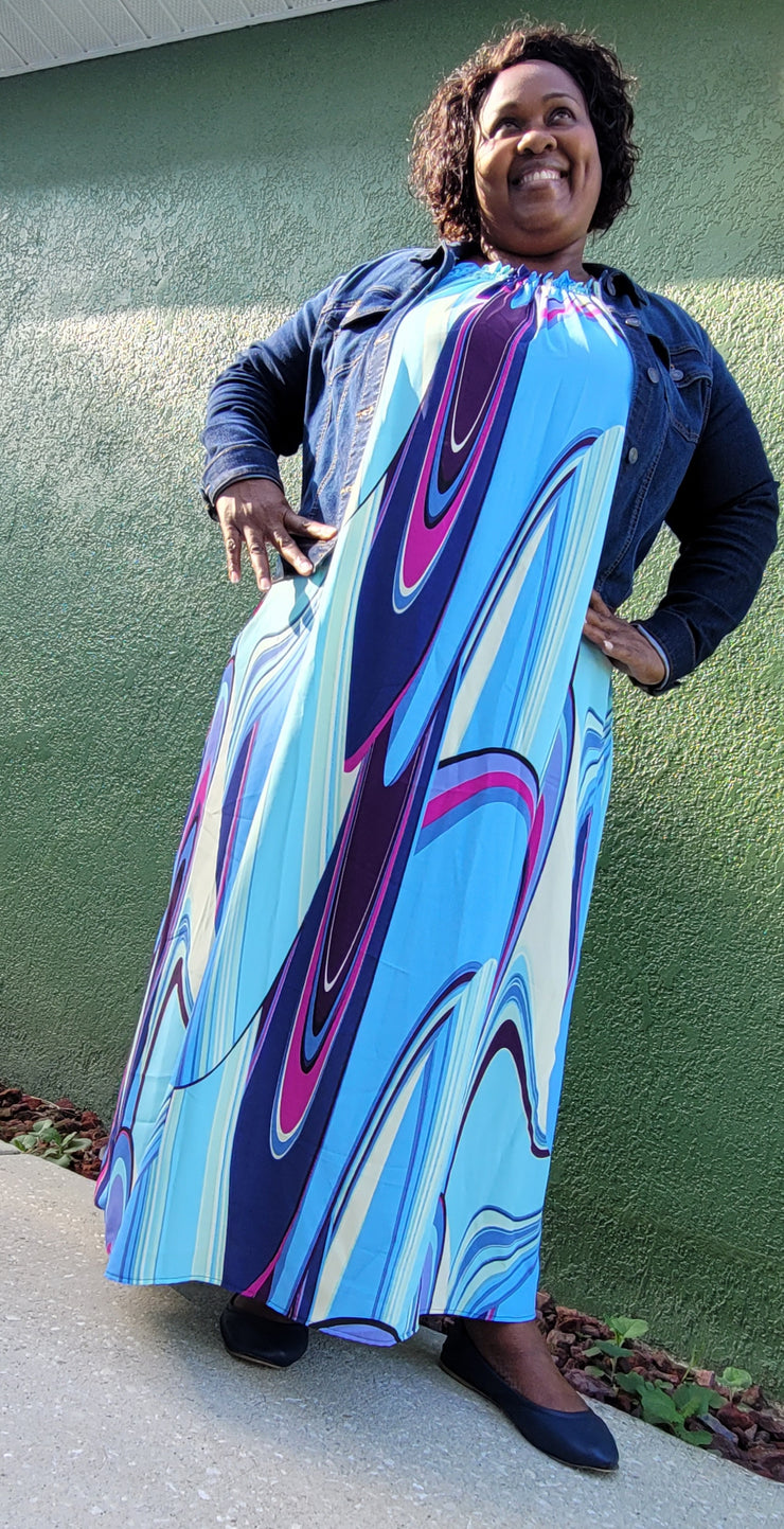 Swirly Maxi