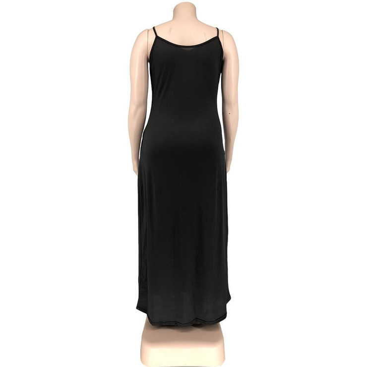 Faith Summer Maxi Dress (Black)