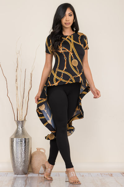 Chain Maxi Top