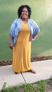 Denim Washed Kimono