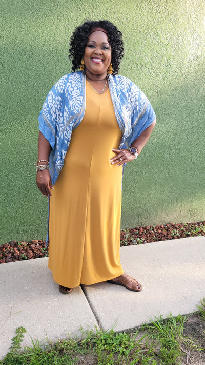 Denim Washed Kimono