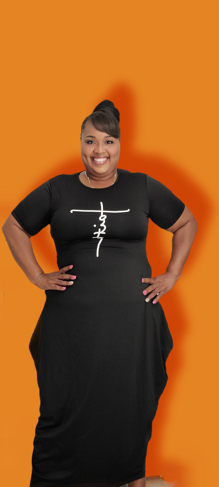 Faith Maxi Dress (Black)