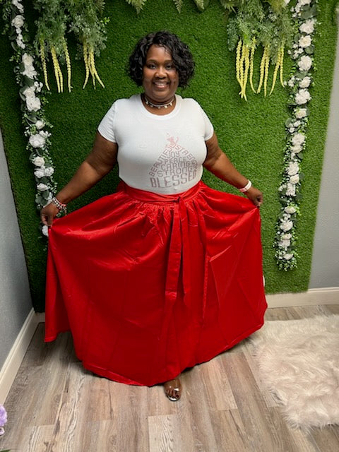 In Full Bloom Maxi Skirt