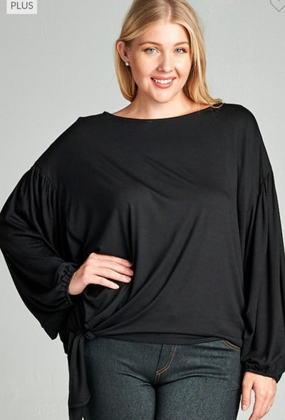 Bloom Top (Black)
