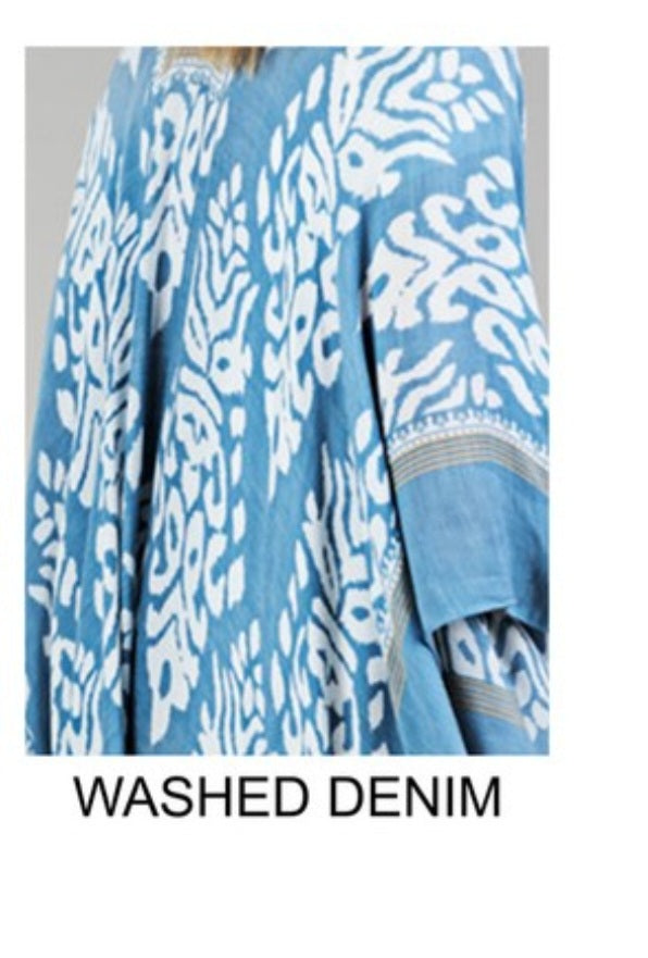 Denim Washed Kimono