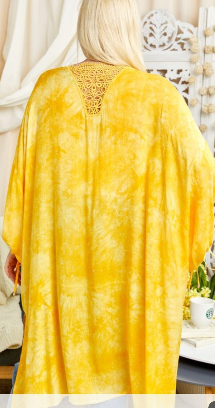 Tie Dye Loose Kimono