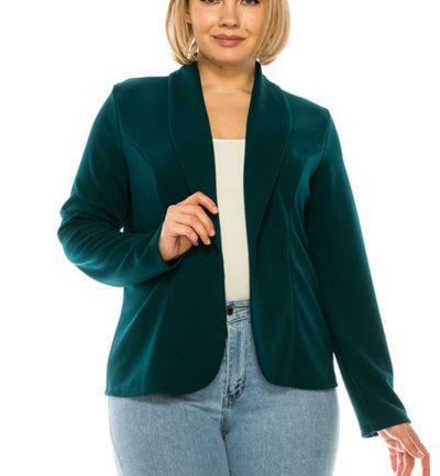 Believe Blazer (Emerald Green)